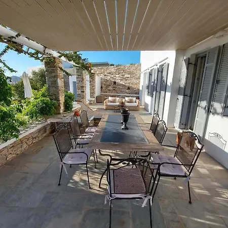 펜션 Katavati - Family Pool At The Heart Of Sifnos Katavati *