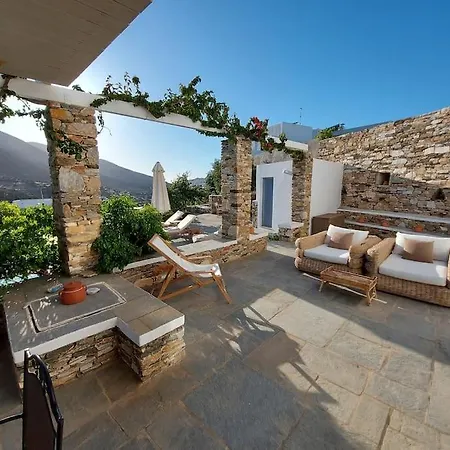 펜션 Katavati - Family Pool At The Heart Of Sifnos Katavati *