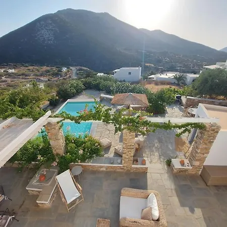 Katavati - Family Pool At The Heart Of Sifnos Katavati 펜션 아폴로니아